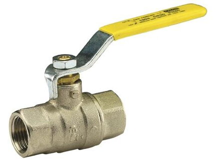 Ventil guľový plyn FF DN25 1" BIA PN40