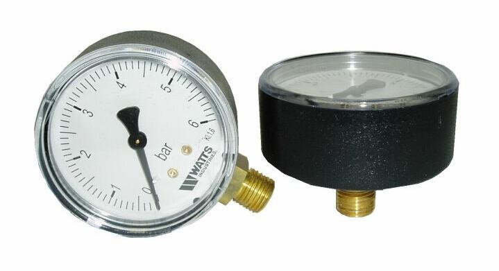 Manometer bočný 0- 10 BAR 1/4"