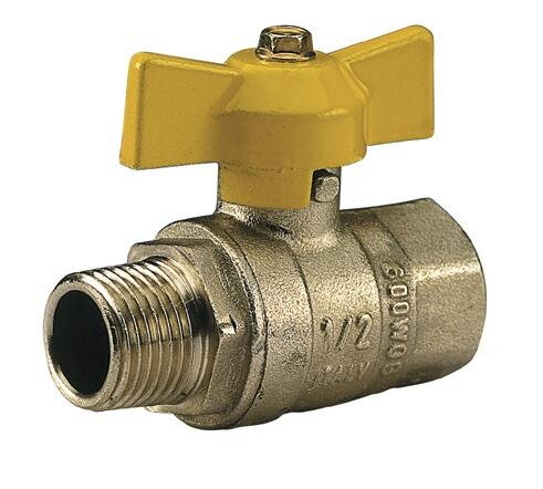 Ventil guľový plyn DN25 1" BIA PN40